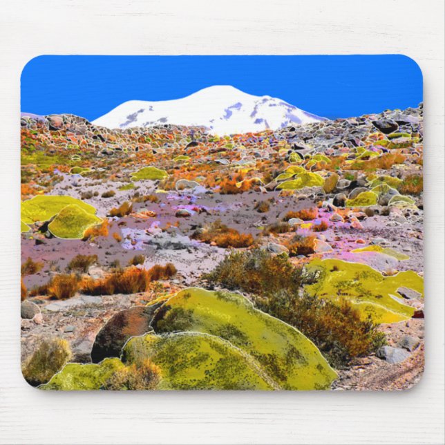 Andes Mountain View Peru Mouse Mat (Front)