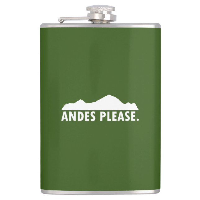 Andes Please Hip Flask (Front)