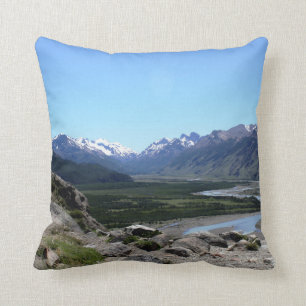 Andes Range, Patagonia Cushion