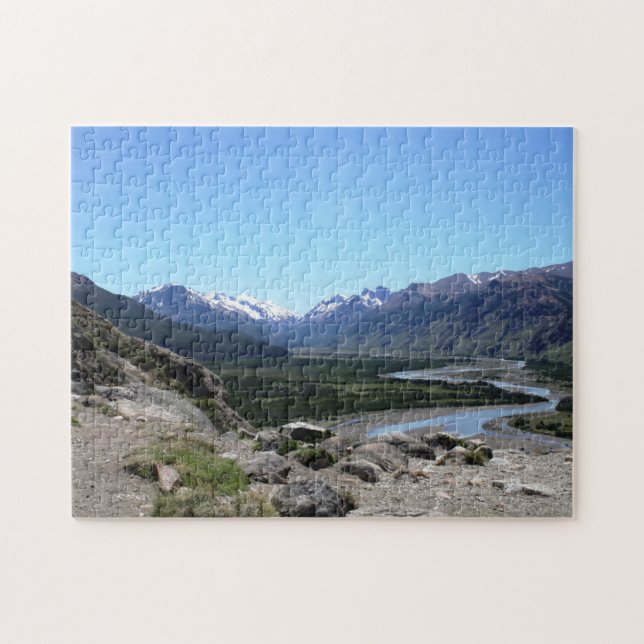 Andes Range, Patagonia Jigsaw Puzzle (Horizontal)