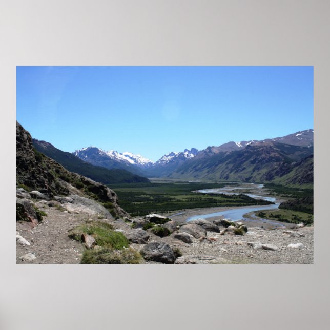 Andes Range, Patagonia Poster (Front)