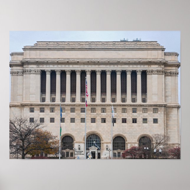 andmark milwaukee county courthouse  poster (Front)