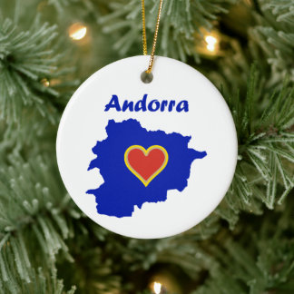 Andorra Ceramic Tree Decoration