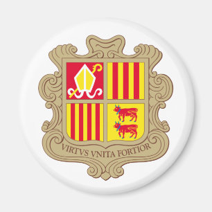 Andorra Coat of Arms Magnet