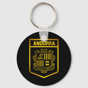 Andorra Emblem Key Ring
