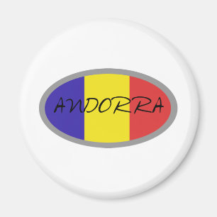 Andorra flag design! magnet