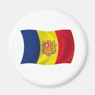 Andorra Flag Magnet