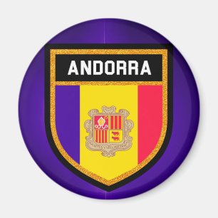 Andorra Flag Magnet