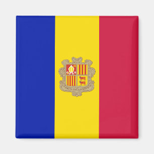 Andorra Flag Magnet
