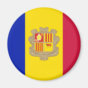 Andorra flag Magnet