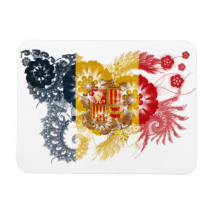 Andorra Flag Magnet