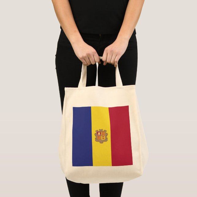 Andorra flag tote bag (Front (Product))