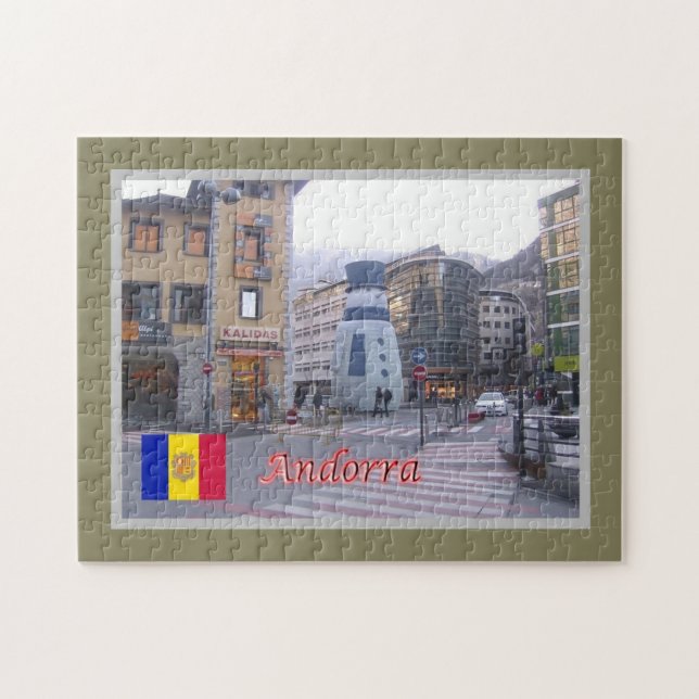 Andorra - jigsaw puzzle (Horizontal)