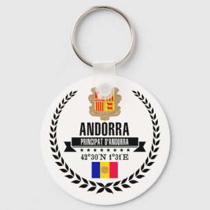 Andorra Key Ring