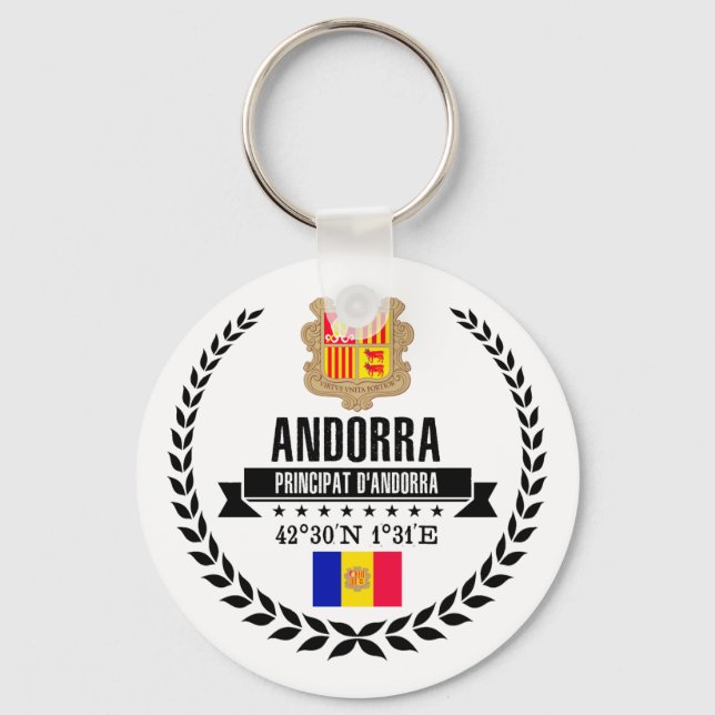 Andorra Key Ring (Front)
