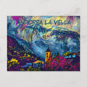 Andorra La Vella, Postcard