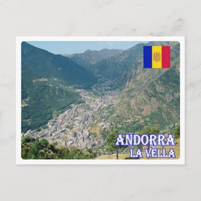 Andorra - La Vella - Postcard (Front)