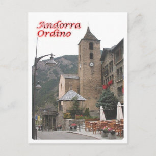 Andorra - Ordino - Postcard