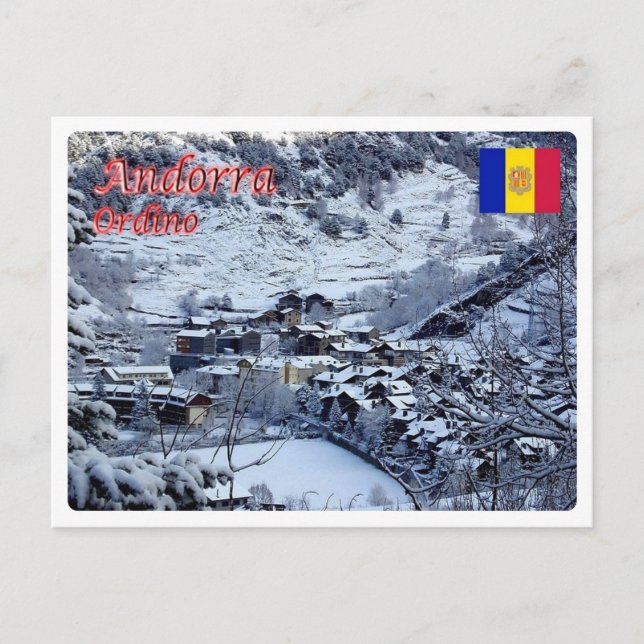 Andorra - Ordino - Postcard (Front)