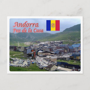 Andorra - Pas de la Casa - Postcard