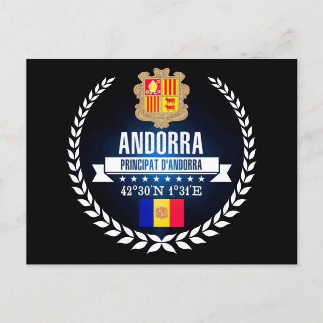 Andorra Postcard (Front)