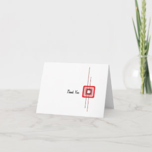 Andorra Thank You: Cinnamon Thank You Card