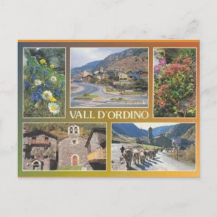 Andorra, Vall d'Ordino Postcard