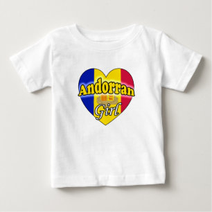 Andorran Girl Baby T-Shirt