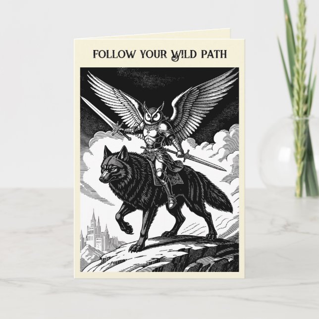 Andras The Owl Rider Card (Front)