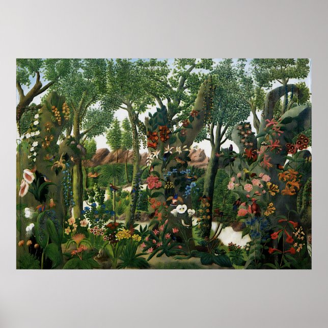 Andre Bauchant - Vintage Paradise Poster (Front)