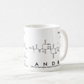 Andre peptide name mug (Front Right)