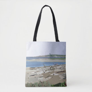 Andrea Brand #1 Beach Day Popham Beach Maine Tote Bag
