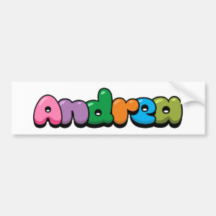 Andrea Bumper Sticker