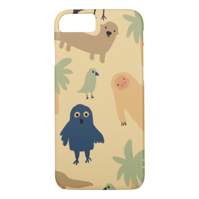 Andrea Caceres | Animal Phone Case (Back)