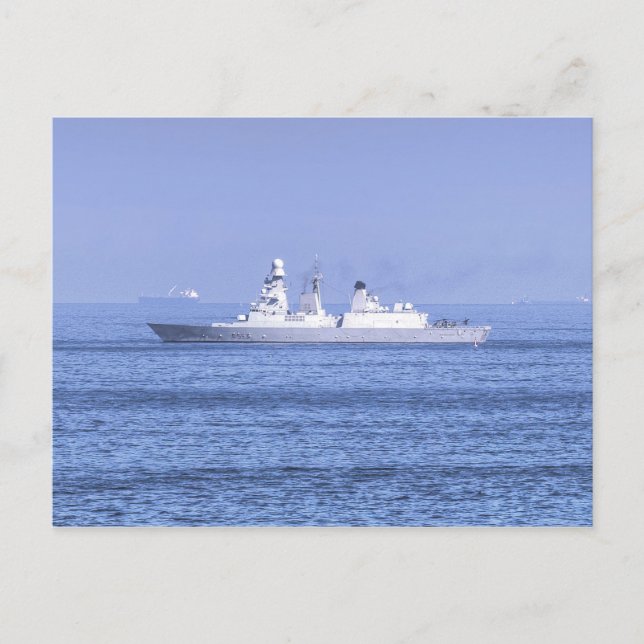 Andrea Doria Italian Destroyer Postcard (Front)