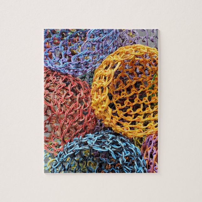 Andrea DuFlon, floribunda multipetala Jigsaw Puzzle (Vertical)