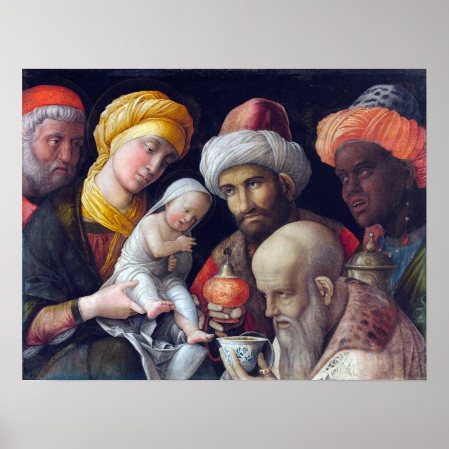 Andrea Mantegna Adoration of the Magi Poster (Front)