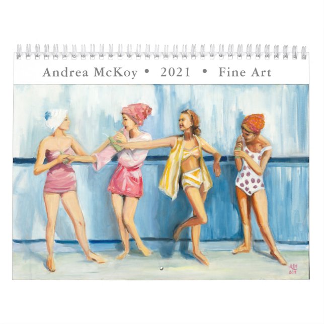Andrea McKoy Fine Art 2021 Calendar - Edition I (Cover)