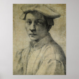 Andrea Quaratesi Portrait by Michelangelo Poster