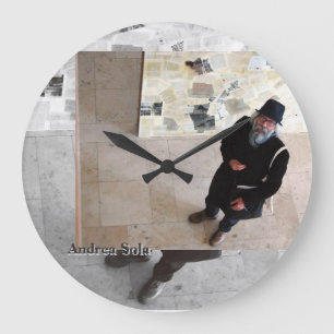 Andrea Sola firenze galleriafirenzeitaly Large Clock