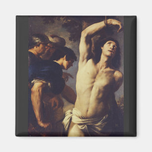 Andrea Vaccaro: St. Sebastian Baroque Fine Art Magnet