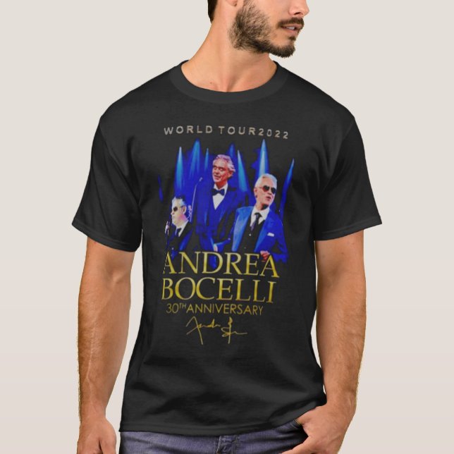 Andrea World Tour 2022 30th Anniversary T-Shirt (Front)