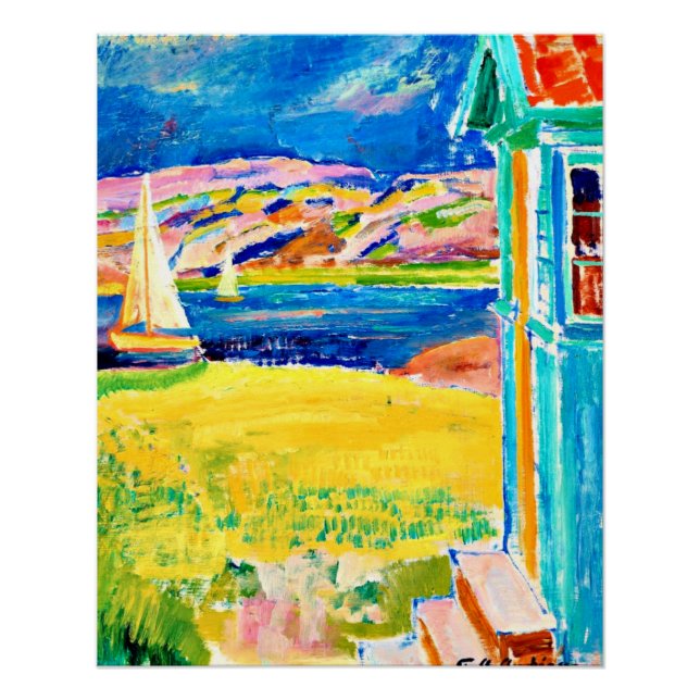 Andreasson - Scene from Bohuslan (Sweden) Poster (Front)