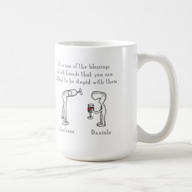 Andreea and Daniela Coffee Mug (Right)