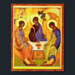 Andrei Rublev - Holy Trinity Poster<br><div class="desc">Holy Trinity by Andrei Rublev. Great painting titled Holy Trinity, made by Andrei Rublev.</div>