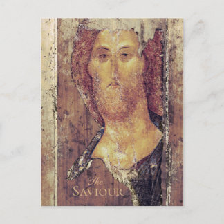 Andrei Rublev The Saviour Christ Redeemer Icon Postcard