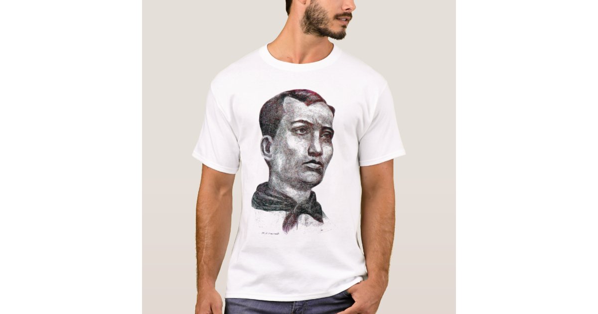 Andres Bonifacio T-Shirt | Zazzle