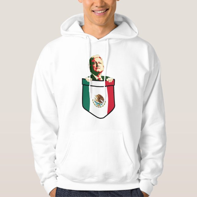 andres manuel lopez obrador hoodie (Front)