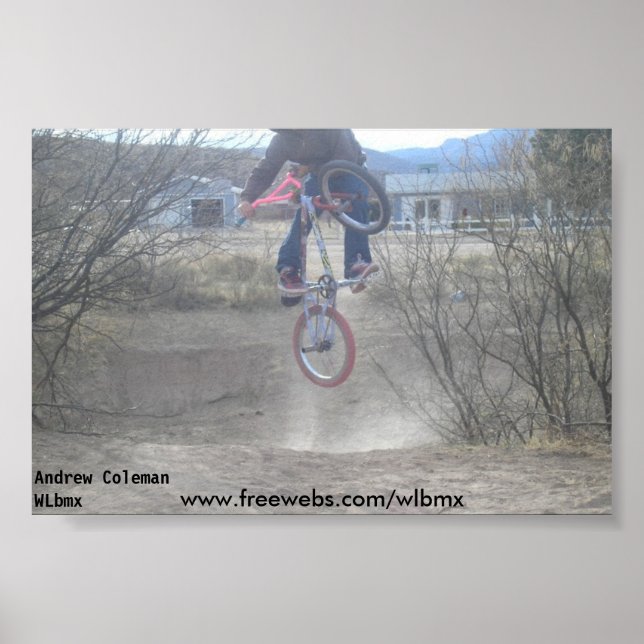 Andrew Coleman, Andrew ColemanWLbmx, www.freewe... Poster (Front)