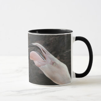 Andrew Denman Fighting Flamingo Mug